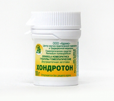 Гранулы гомеопатические «Хондротон»10гр.