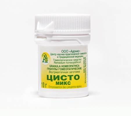 Гранулы гомеопатические «Цисто-микс»10гр.