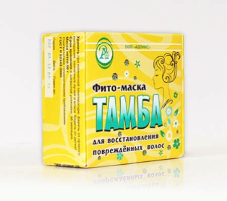 Фито-маска для восстановления поврежденных волос т.м. «ТАМБА»