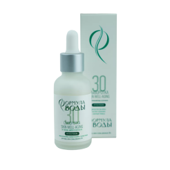 Сыворотка для лица шеи и зоны декольте 30+ SKIN WELL-AGING на минеральной воде «Ессентуки 4» «Формула воды» 30мл.